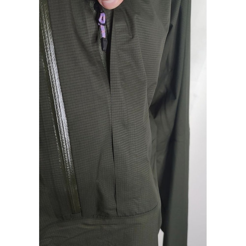 Marmot Jacket L Bantamweight Anorak Packable Green Lihtweight Waterproof - Picture 8 of 14